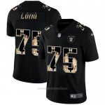 Camiseta NFL Limited Las Vegas Raiders Long Statue of Liberty Fashion Negro