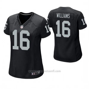Camiseta NFL Game Mujer Oakland Raiders Tyrell Williams Negro