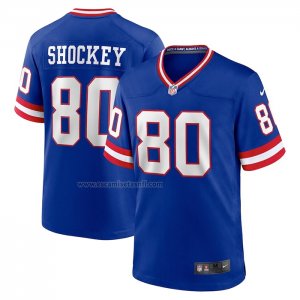 Camiseta NFL Game New York Giants Jeremy Shockey Classic Retired Azul