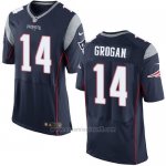 Camiseta New England Patriots Grogan Profundo Azul Nike Elite NFL Hombre