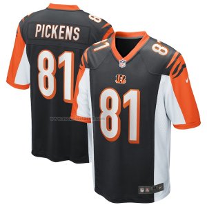Camiseta NFL Game Cincinnati Bengals Carl Pickens Retired Negro