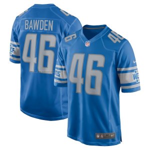 Camiseta NFL Game Detroit Lions Nick Bawden Azul