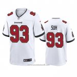Camiseta NFL Game Tampa Bay Buccaneers Ndamukong Suh 2020 Blanco