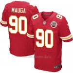 Camiseta Kansas City Chiefs Mauga Rojo Nike Elite NFL Hombre