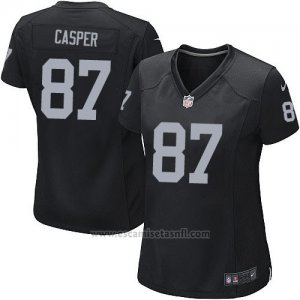 Camiseta Oakland Raiders Casper Negro Nike Game NFL Mujer