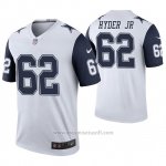 Camiseta NFL Legend Hombre Dallas Cowboys Kerry Hyder Jr. Blanco Color Rush