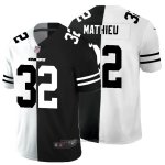 Camiseta NFL Limited Kansas City Chiefs Mathieu White Black Split