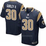 Camiseta Los Angeles Rams Gurley Negro Nike Game NFL Hombre