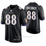 Camiseta NFL Game Hombre Baltimore Ravens Ty Montgomery Negro