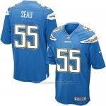 Camiseta San Diego Chargers Seau Azul Nike Game NFL Nino