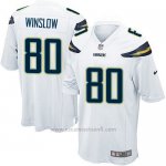 Camiseta San Diego Chargers Winslow Blanco Nike Game NFL Nino