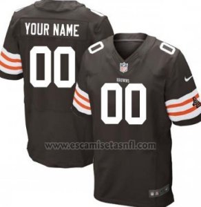 Camisetas NFL Elite Cleveland Browns Personalizada Negro