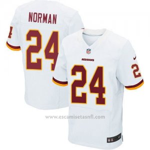 Camiseta Washington Redskins Norman Blanco Nike Elite NFL Hombre