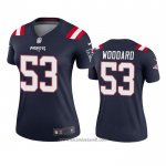 Camiseta NFL Legend Mujer New England Patriots Dustin Woodard Azul
