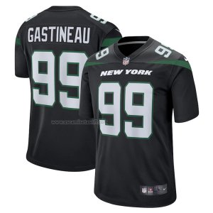 Camiseta NFL Game New York Jets Mark Gastineau Retired Negro