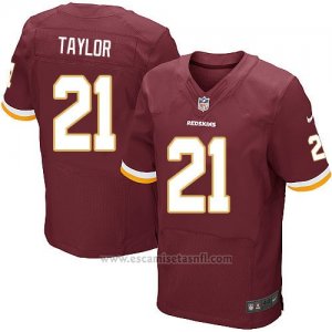 Camiseta Washington Redskins Taylor Rojo Nike Elite NFL Hombre