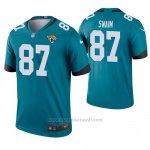 Camiseta NFL Legend Hombre Jacksonville Jaguars Geoff Swaim Verde Color Rush