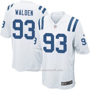Camiseta Indianapolis Colts Walden Blanco Nike Game NFL Nino
