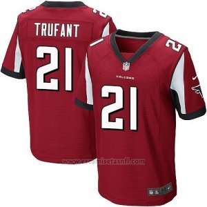 Camiseta Atlanta Falcons Trufant Rojo Nike Elite NFL Hombre