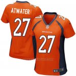Camiseta Denver Broncos Atwater Naranja Nike Game NFL Mujer