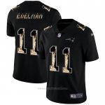 Camiseta NFL Limited New England Patriots Edelman Statue of Liberty Fashion Negro