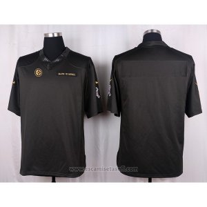 Camiseta Pittsburgh Steelers Apagado Gris Nike Anthracite Salute To Service NFL Hombre