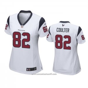 Camiseta NFL Game Mujer Houston Texans Isaiah Coulter Blanco