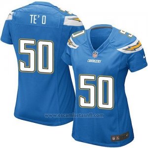 Camiseta San Diego Chargers Teo Azul Nike Game NFL Mujer
