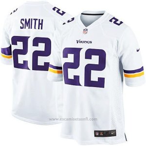 Camiseta Minnesota Vikings Smith Blanco Nike Game NFL Hombre