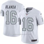 Camiseta Oakland Raiders Blanda Blanco Nike Legend NFL Hombre