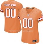 Camisetas NFL Mujer Hombre Tampa Bay Buccaneers Personalizada Naranja