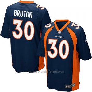 Camiseta Denver Broncos Bruton Azul Oscuro Nike Game NFL Hombre