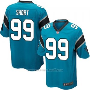 Camiseta Carolina Panthers Short Lago Azul Nike Game NFL Hombre
