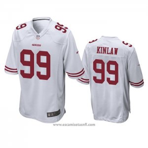 Camiseta NFL Game San Francisco 49ers Javon Kinlaw Blanco