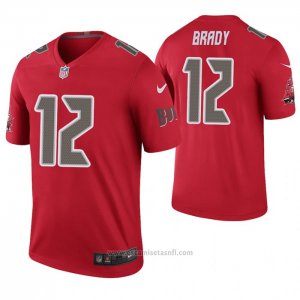 Camiseta NFL Legend Tampa Bay Buccaneers Tom Brady Rojo Color Rush
