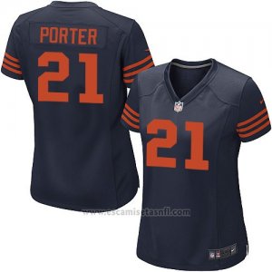 Camiseta Chicago Bears Porter Azul Nike Game NFL Mujer