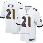 Camiseta Baltimore Ravens Webb Blanco Nike Game NFL Hombre