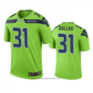 Camiseta NFL Legend Seattle Seahawks Deejay Dallas Green Color Rush