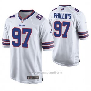 Camiseta NFL Game Hombre Buffalo Bills Jordan Phillips Blanco
