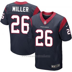 Camiseta Houston Texans Miller Profundo Azul Nike Elite NFL Hombre