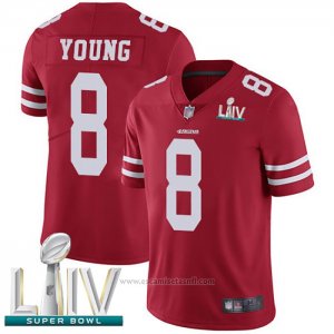 Camiseta NFL Game San Francisco 49ers 8 Steve Young Rojo