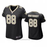 Camiseta NFL Game Mujer New Orleans Saints Ty Montgomery Negro