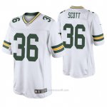 Camiseta NFL Game Green Bay Packers 36 Vernon Scott 2020 Blanco