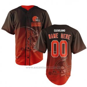 Camiseta NFL Cleveland Browns Personalizada Rojo