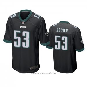 Camiseta NFL Game Philadelphia Eagles Jatavis Brown Negro
