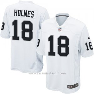 Camiseta Oakland Raiders Holmes Blanco Nike Game NFL Hombre
