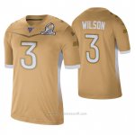 Camiseta NFL Game Seattle Seahawks Russell Wilson 2020 NFC Pro Bowl Oro