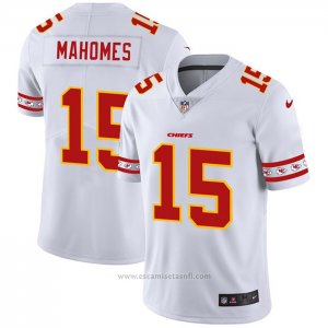 Camiseta NFL Limited Kansas City Chiefs Mahomes Team Logo Fashion Blanco