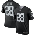 Camiseta NFL Legend Las Vegas Raiders Josh Jacobs Negro
