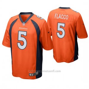 Camiseta NFL Game Hombre Denver Broncos Joe Flacco Naranja